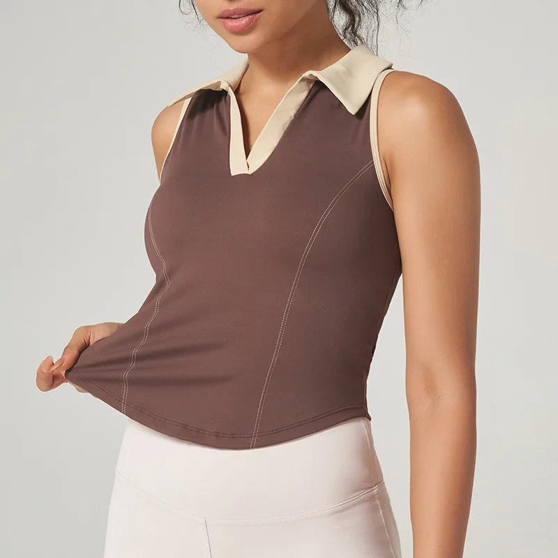 kf-S9d5ba695f0684f8f82142fdb5644f1ddB-Mermaid-Curve-Lapel-Detachable-Chest-Pad-Fitness-Vest-Sports-Casual-Style-Sleeveless-T-shirt-Tennis-Top.webp